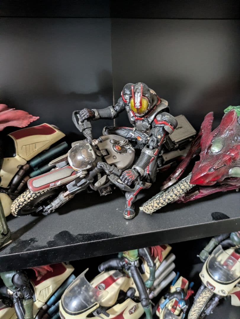 SIC仮面ライダー555 フィギュア 6体セット ウルフオルフェノク付き