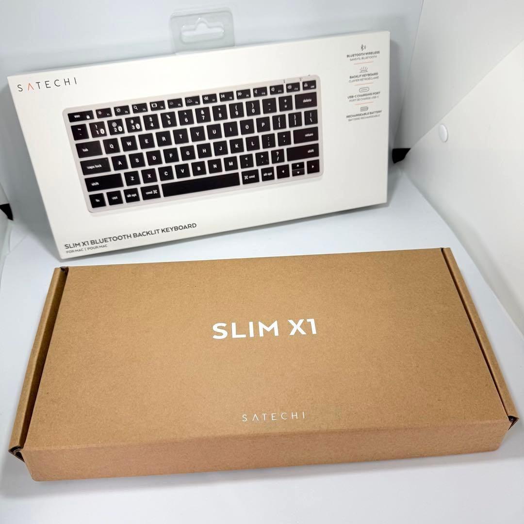 【ほぼ新品】SATECHI SLIM X1 キーボード シルバー
