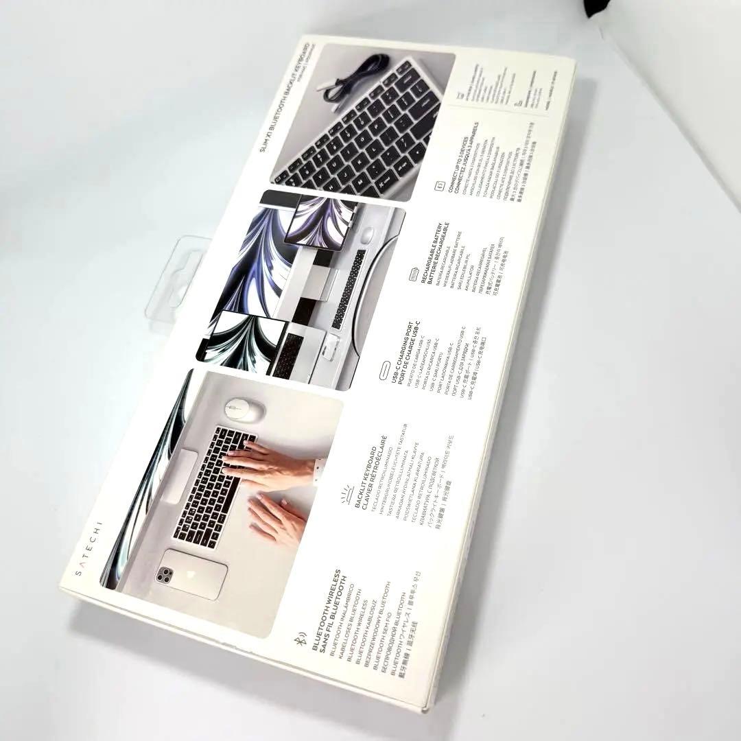 【ほぼ新品】SATECHI SLIM X1 キーボード シルバー
