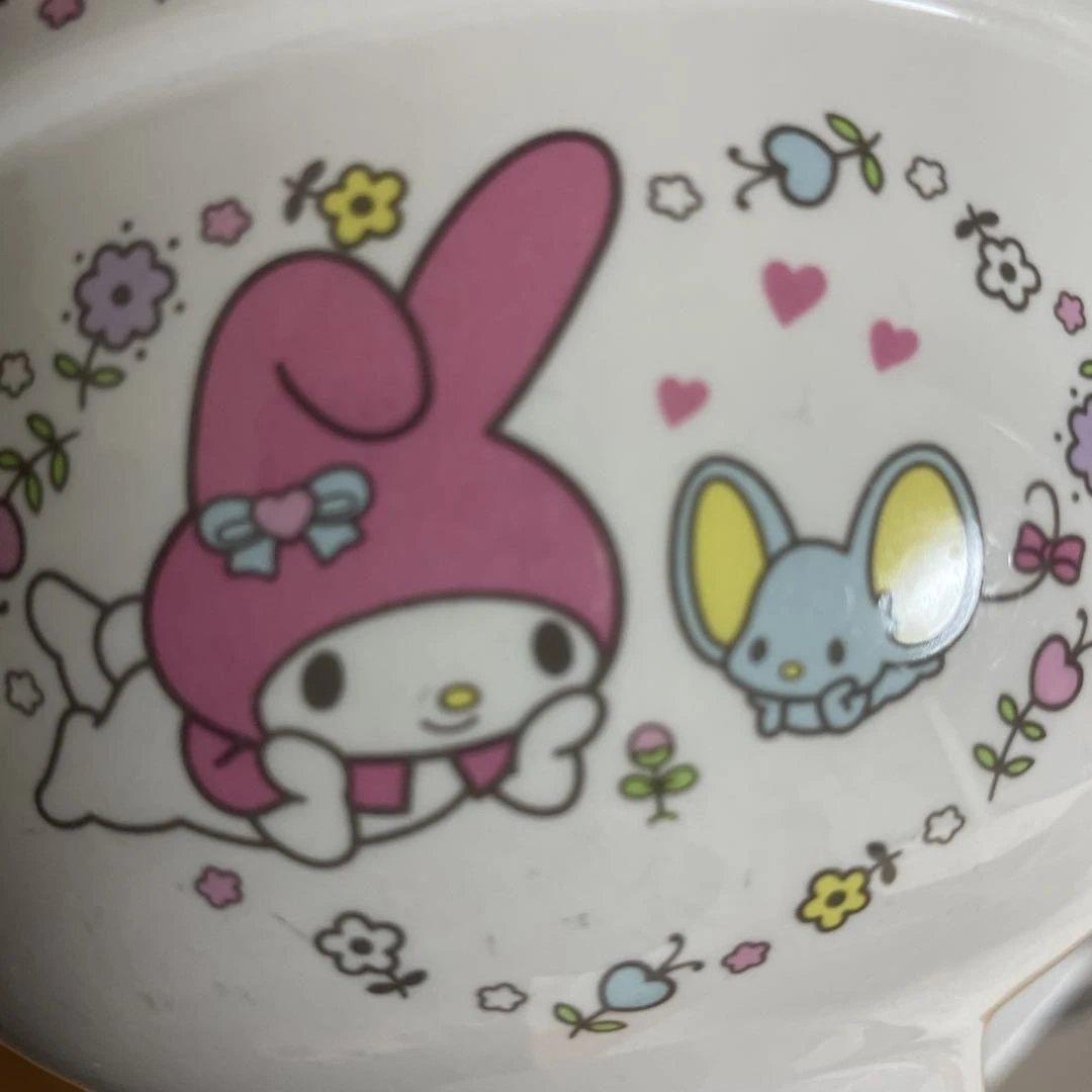マイメロディフタ付きどんぶり　2005食器　レトロ　レア
