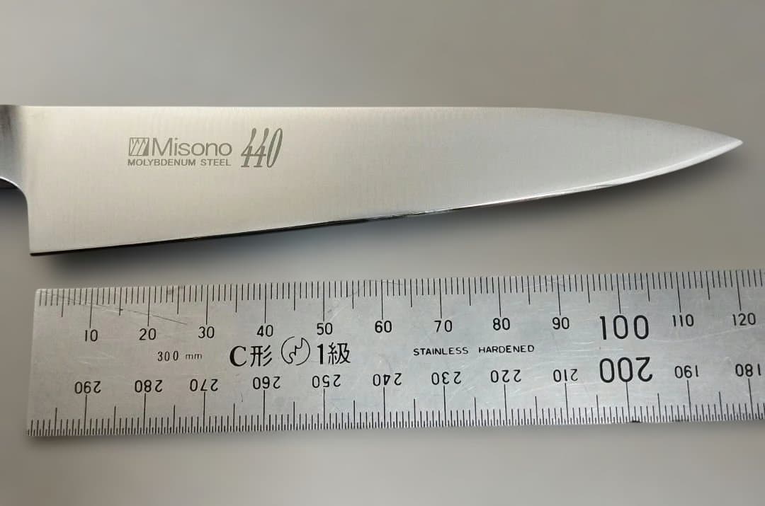 12月16日まで特価：Misono 440 ペティーナイフ/ 120mm
