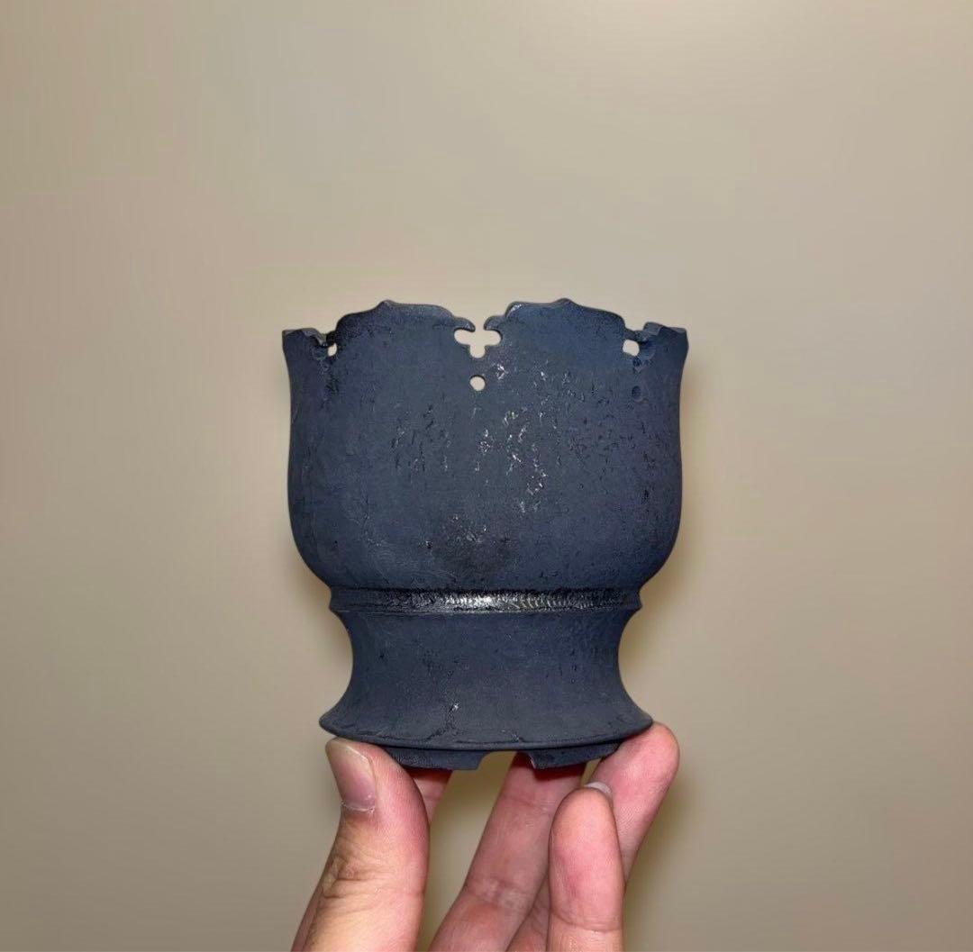 S SIZE 盆栽鉢 作家鉢 陶器 真柏 糸魚川真柏 皐月 五葉松 黒松 長寿梅