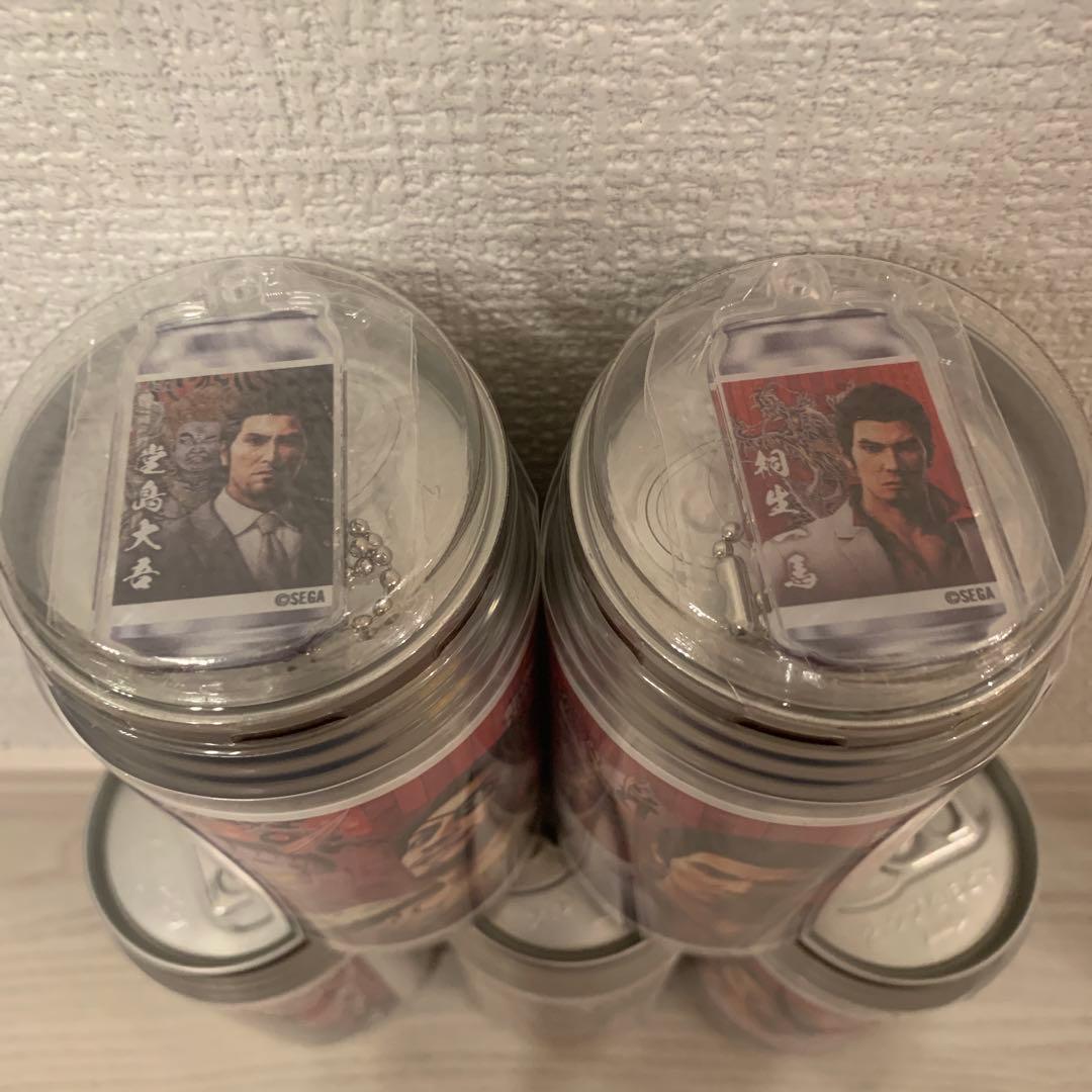 龍が如く極3 アクリルキーホルダー2種+ラベル5種