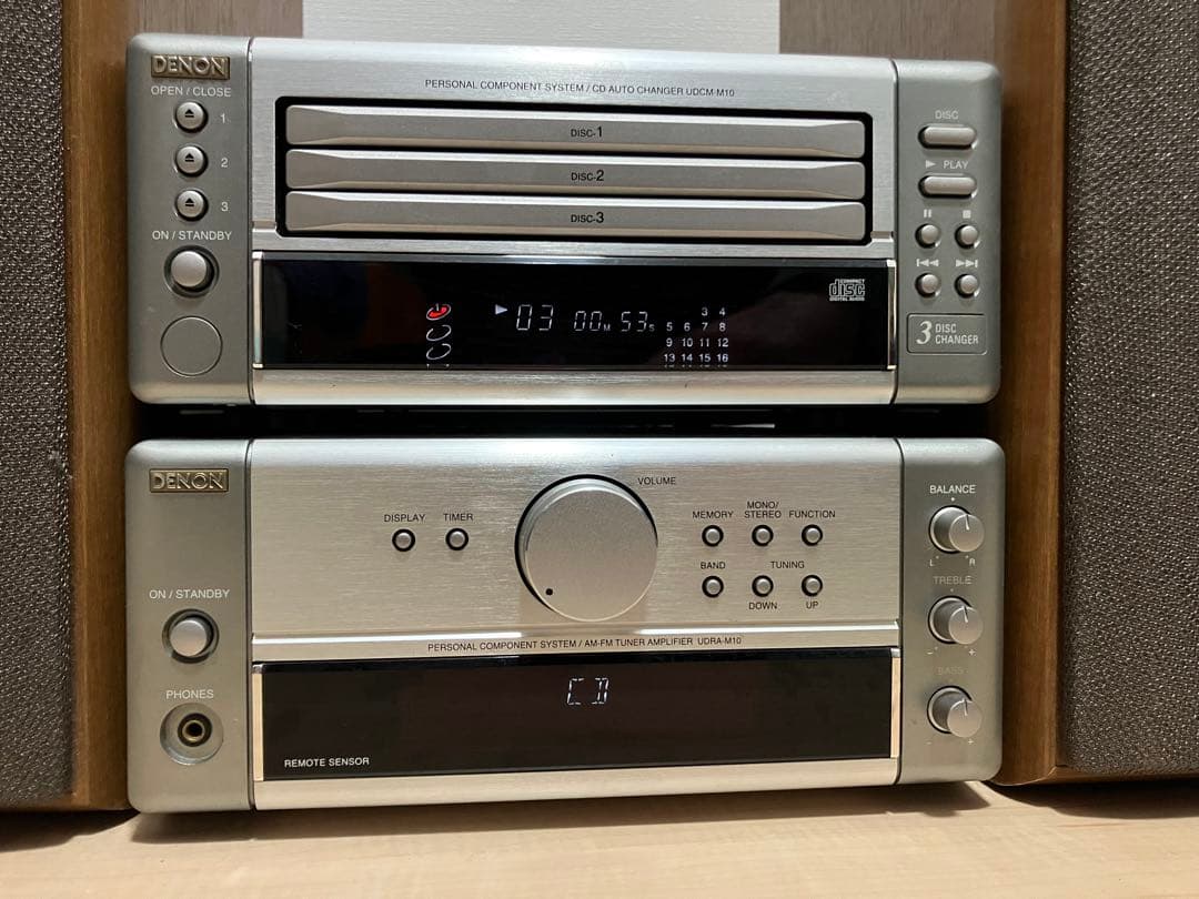 (完動品・取説あり)DENON コンポシステム　UD-M10