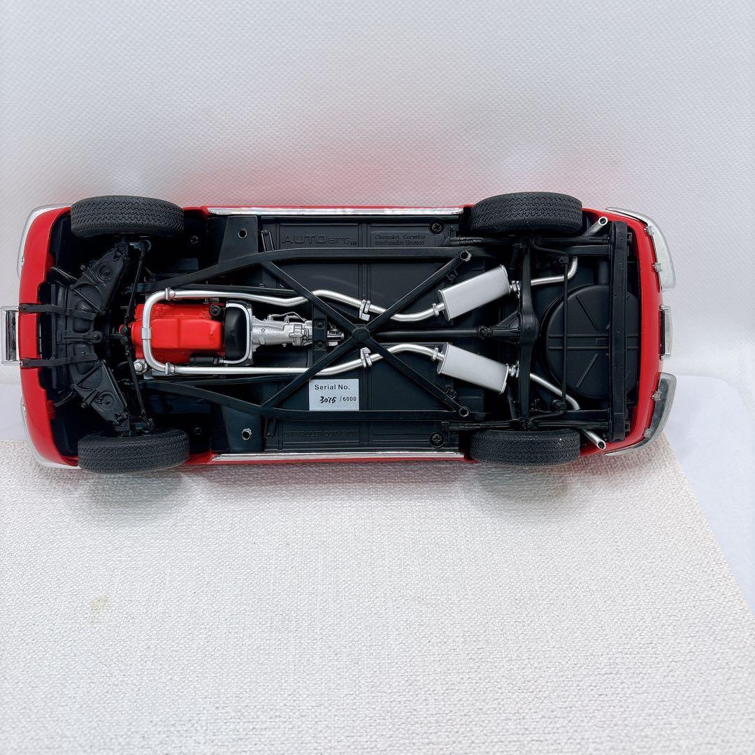 Haya シボレーコルベット 1962 ROMAN RED 1/18 C1