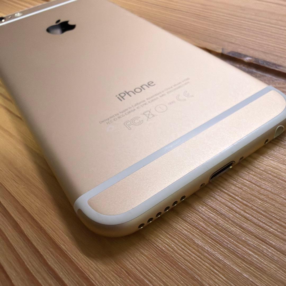iPhone6 64GB ゴールド　MG4J2J/A バッテリー91%