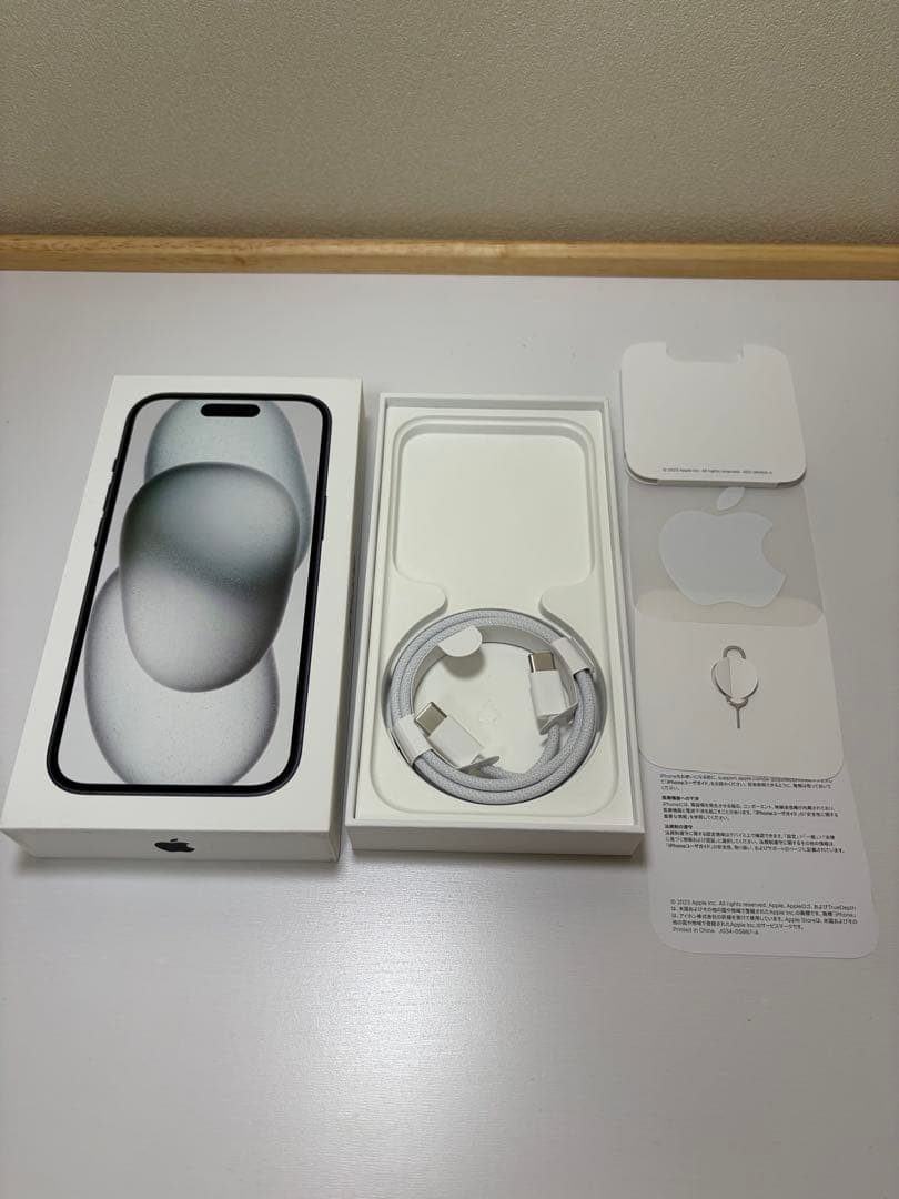 新品・未開封・未使用iPhone15 ブラック 256GB (SIMフリー)