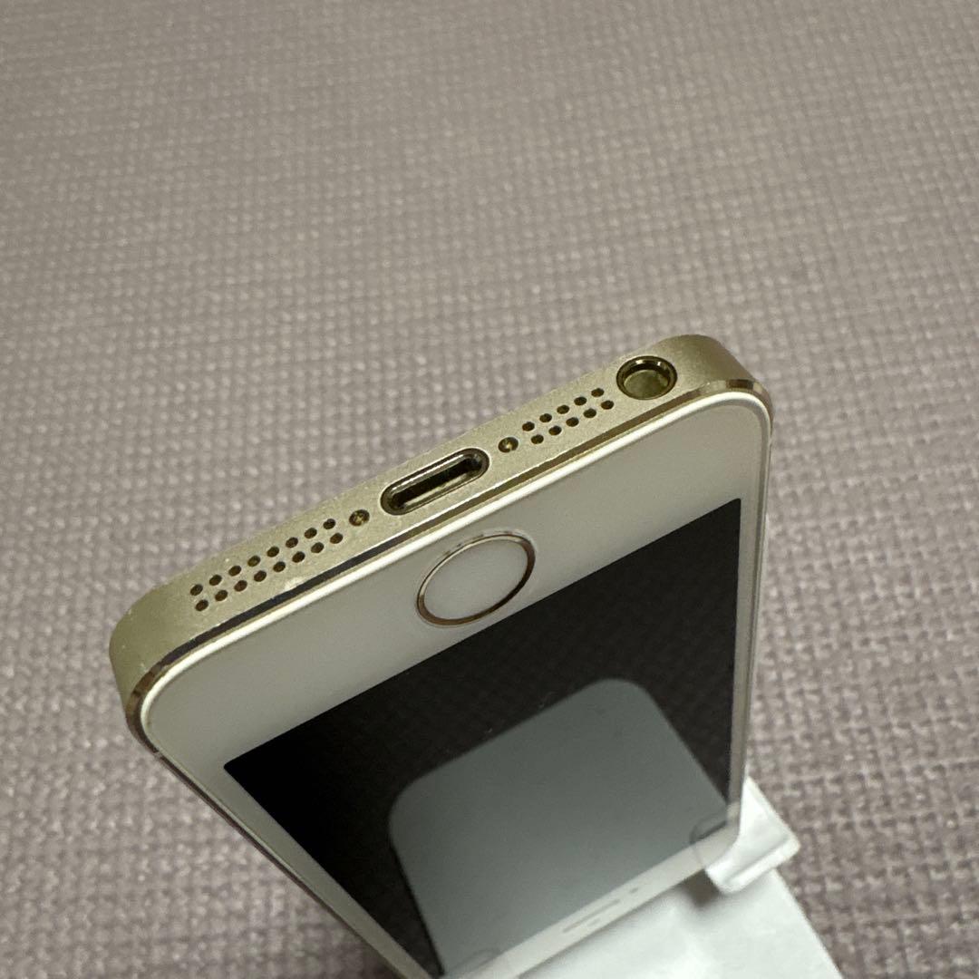 【美品】Apple iPhone5s ゴールド 64GB エアドロ可能