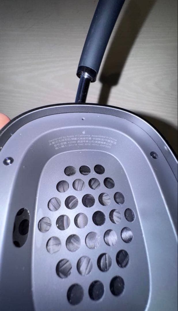 【極美品】Airpods Max ブラック カバー付き