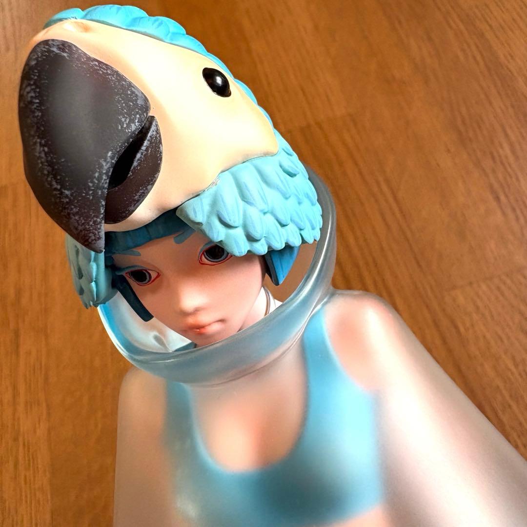 ゴーリー　スタチュー　インコ　現代アート　アートトイ　デザイナーズトイ
