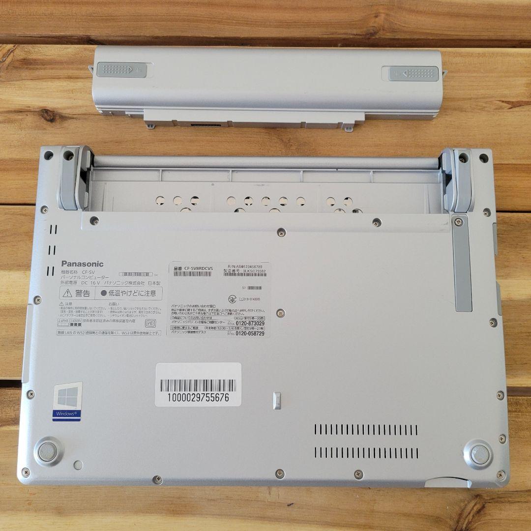 Windowsノート本体 Panasonic Let's note CF-SV8 8GB/256GB