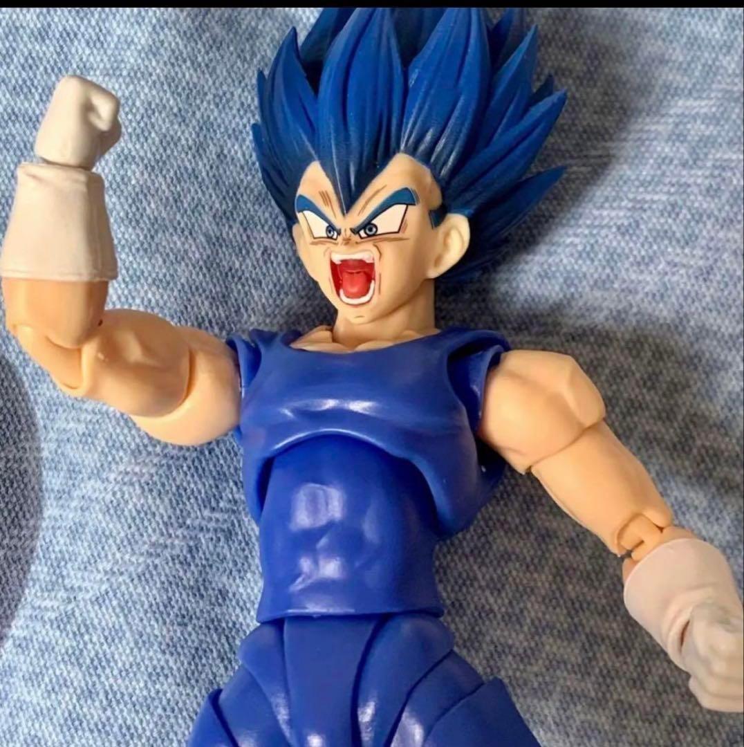 s.h.figuarts ドラゴンボール ベジータ用　ブルー進化 ヘッドパーツ