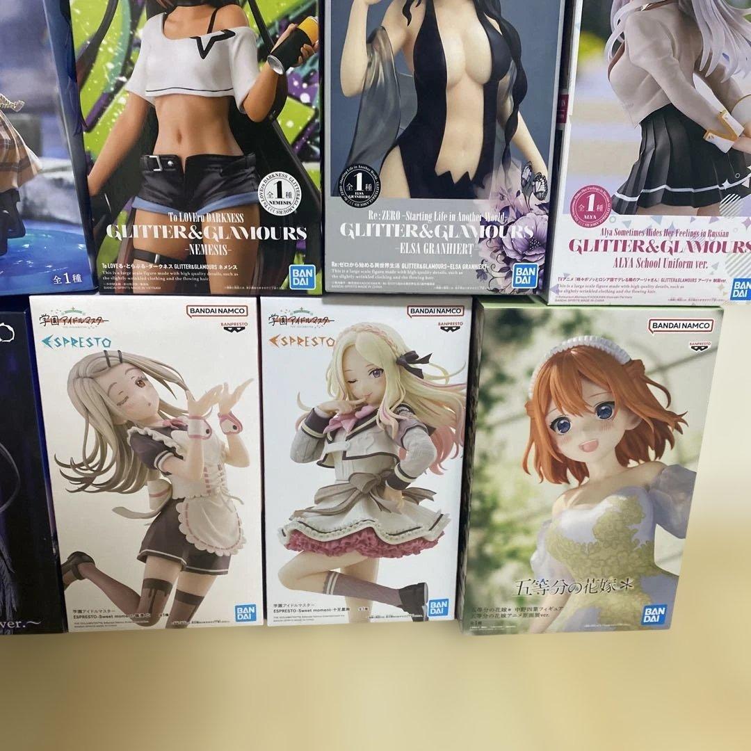 美少女系プライズフィギュア まとめ売り9体セット