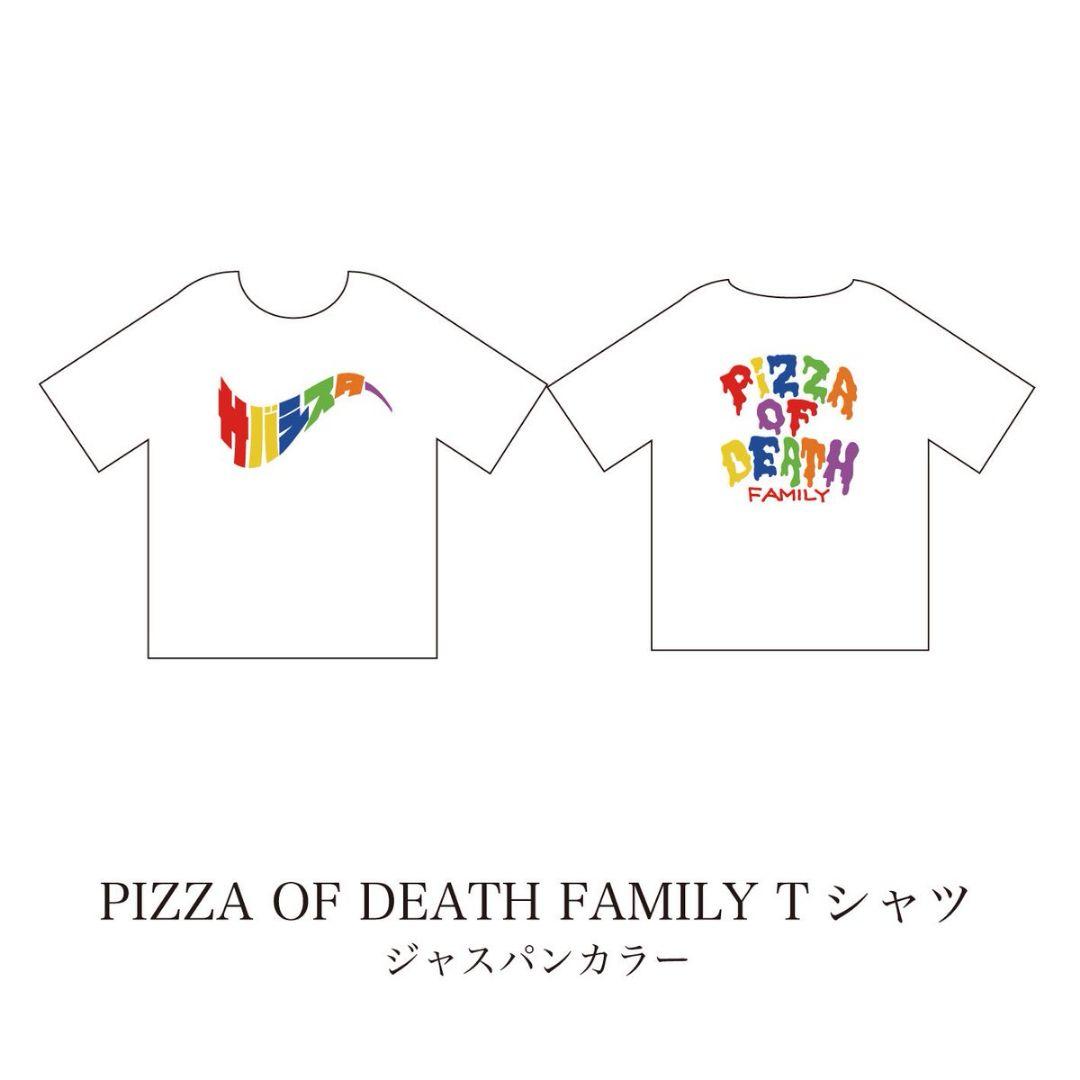 サバシスター PIZZA OF DEATH FAMILY Tシャツ 白 L