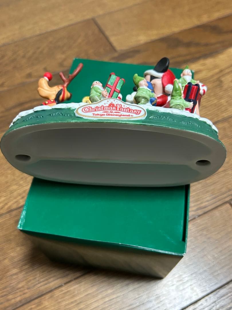 ディズニー　クリスマス　置物