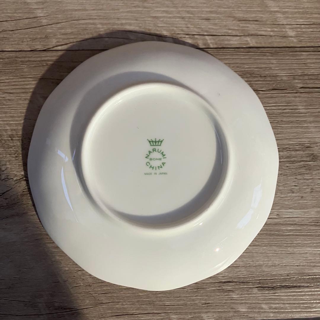 D-4 【美品】ナルミ (NARUMI) ボーンチャイナ 小皿 5枚セット
