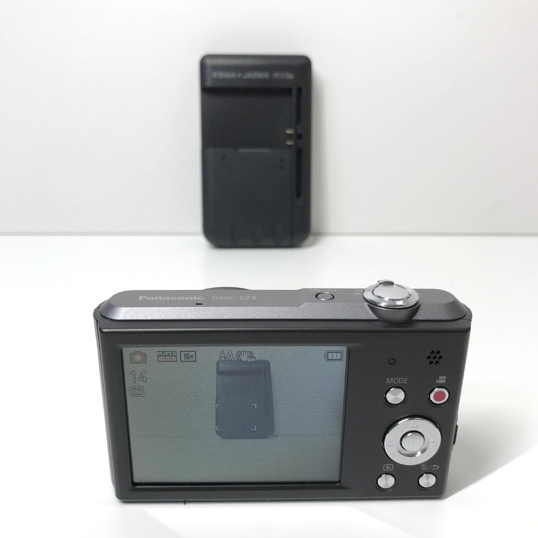 【美品】Panasonic LUMIX デジタルカメラ DMC-SZ3 ブラック