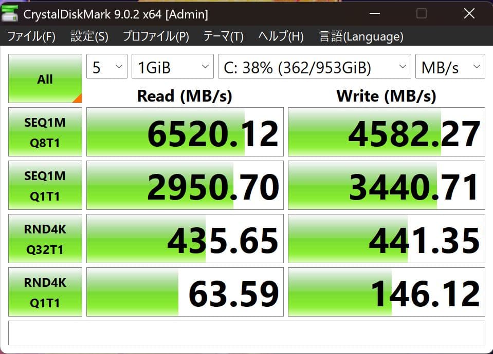 HP Envy TE02 SSD 1TB メモリ64GB RTX 3070ti