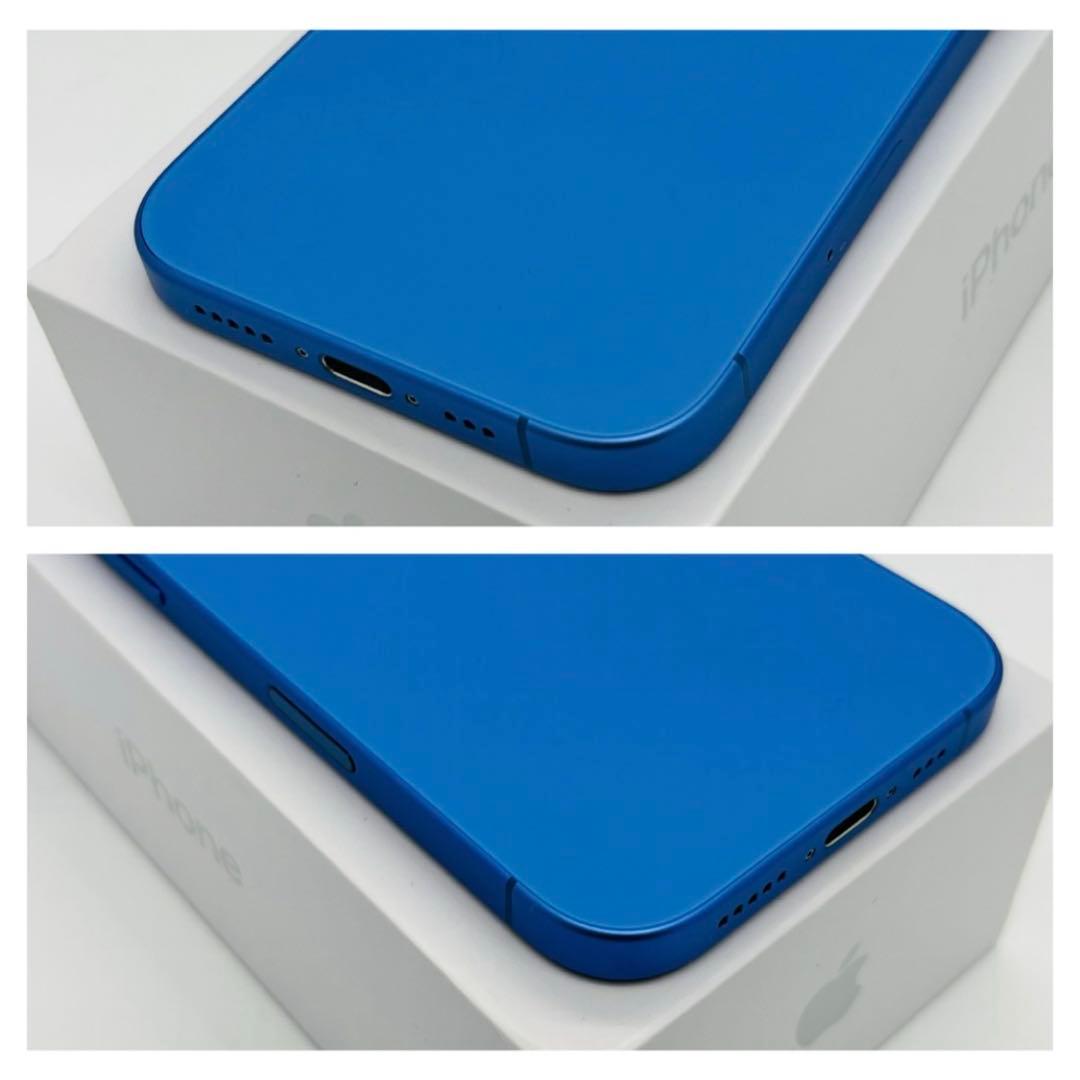 A 100% iPhone 16 128 GB SIMロック　ブルー　本体