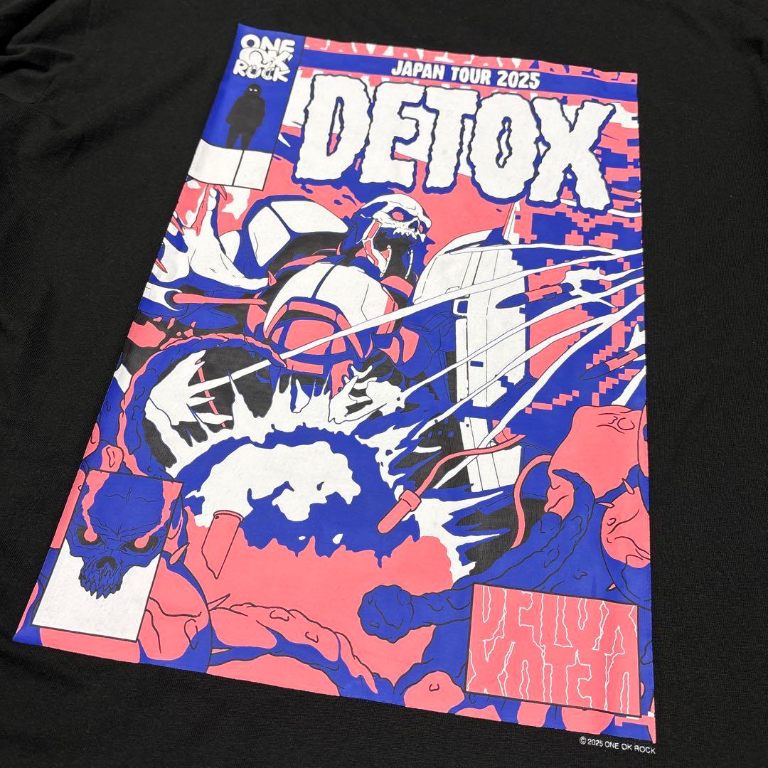 ONE OK ROCK 2025 デトックス ロングスリーブTシャツ　XL