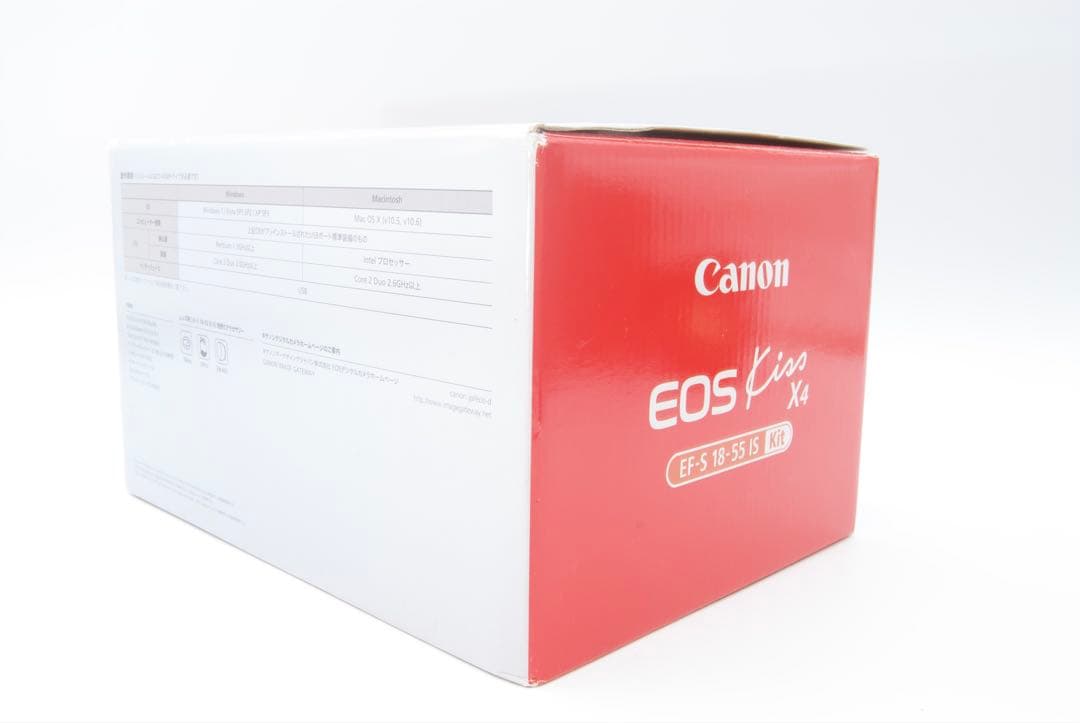 Canon EOS Kiss X4 標準レンズキット　一眼レフカメラ　元箱付き