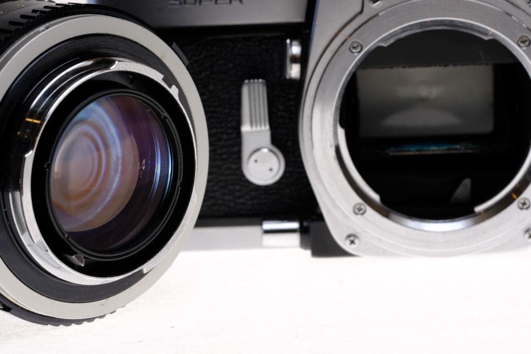 【銘玉PG50mm f1.4付】ミノルタSRT Super ※スプロケット交換済