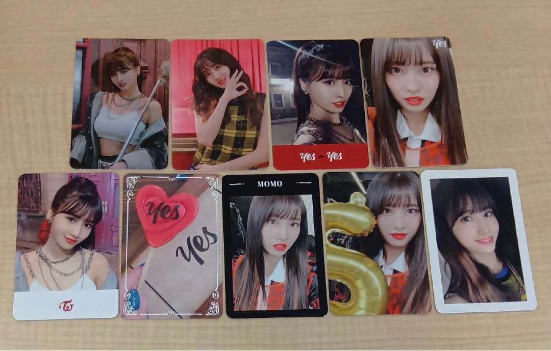 ❶ TWICE モモ トレカ 39枚 まとめ売り
