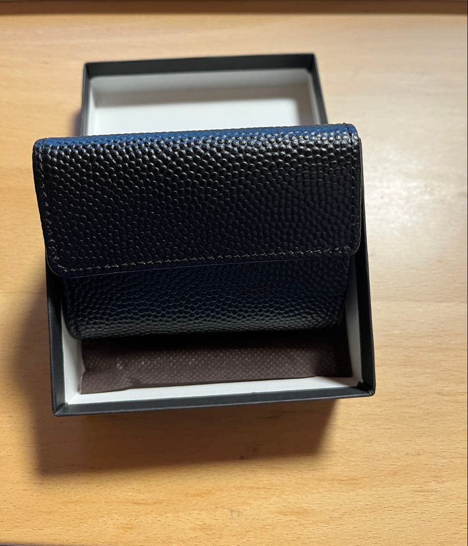 バスケ革の極小財布 Black Edition レザージー ナダヤスポーツ