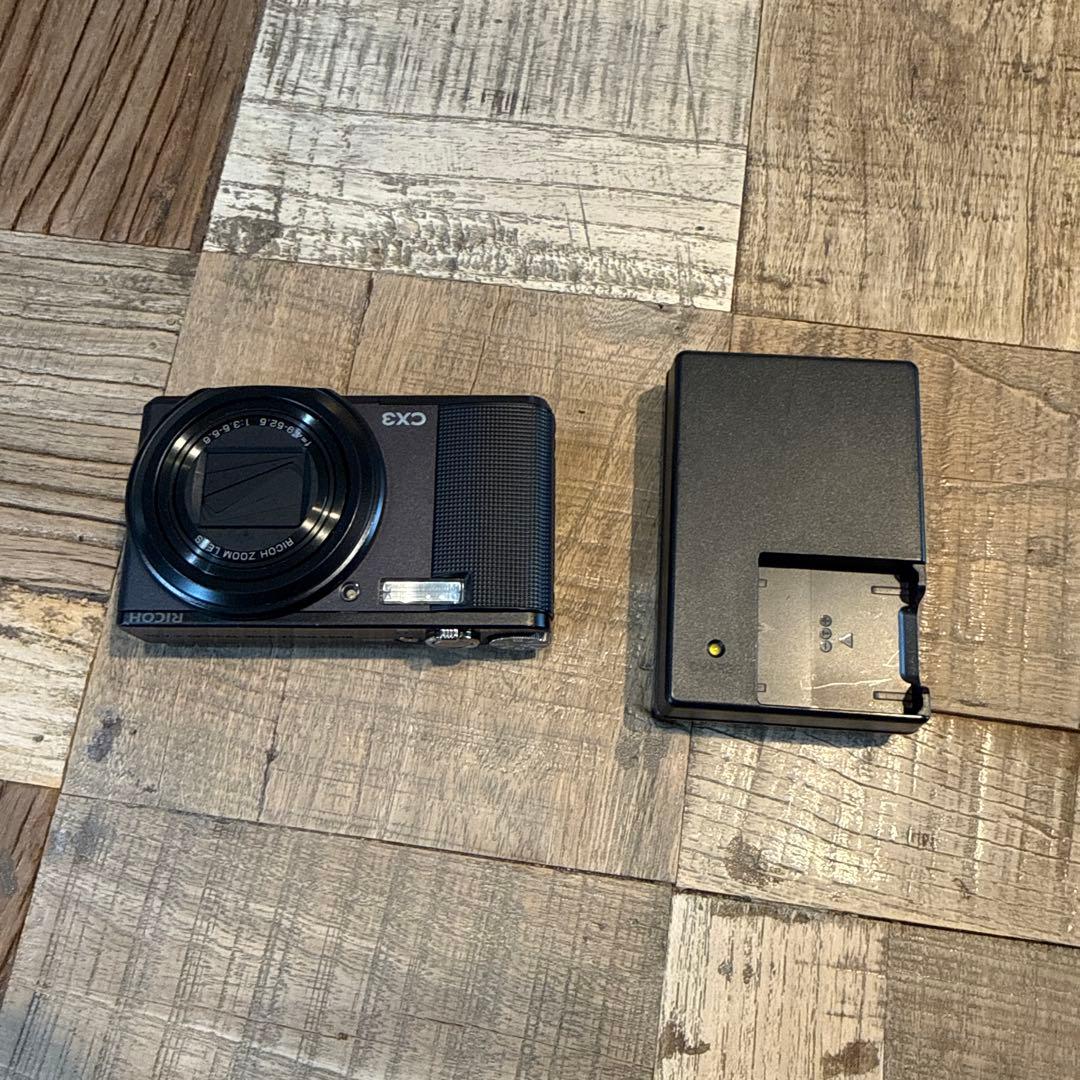 RICOH CX3 コンパクトデジタルカメラ ブラック