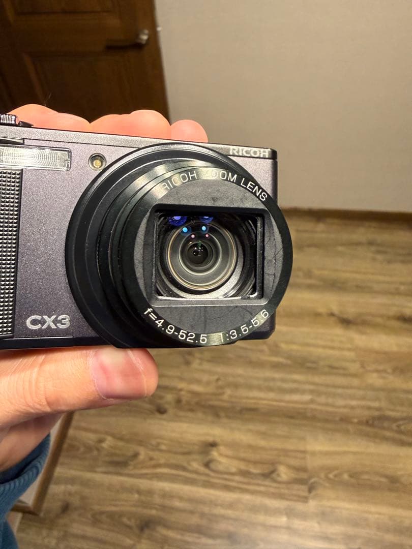 RICOH CX3 コンパクトデジタルカメラ ブラック