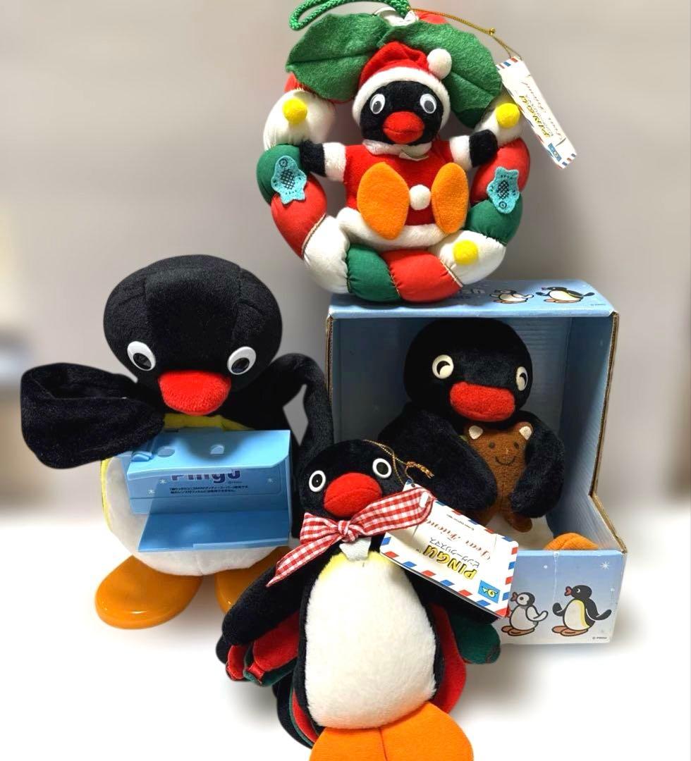Pingu ピングーシャッター　おしゃべりぬいぐるみ　セット