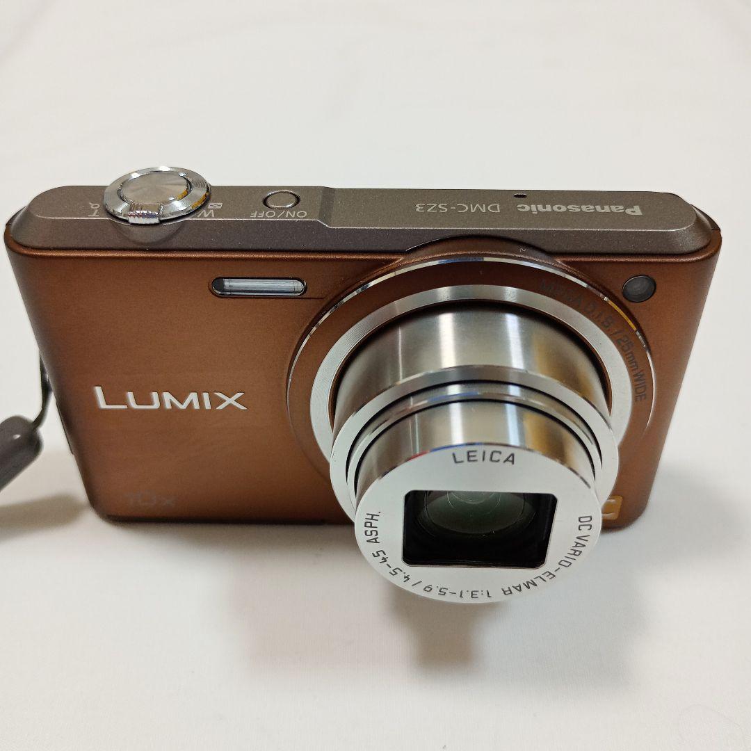 【超美品】Panasonic LUMIX DMC-SZ3 デジカメ　ブラウン