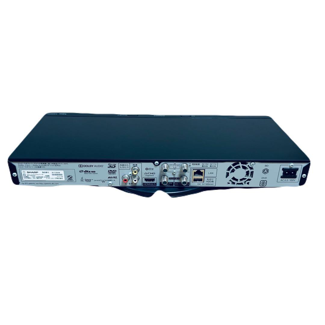 SHARP BD-NW500 1TB 2番組同時録画