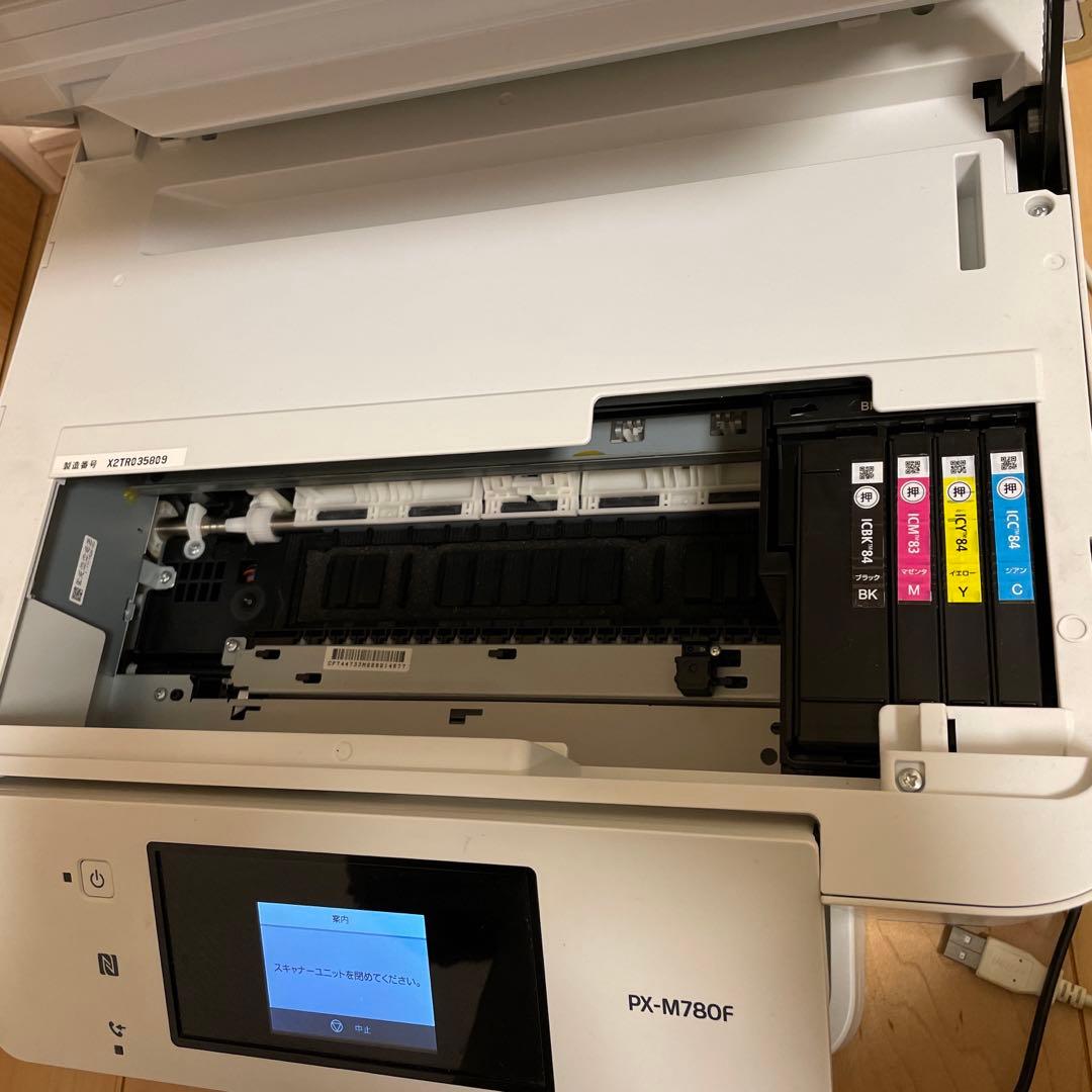EPSON PX-M780F インクカートリッジ黒・青付き