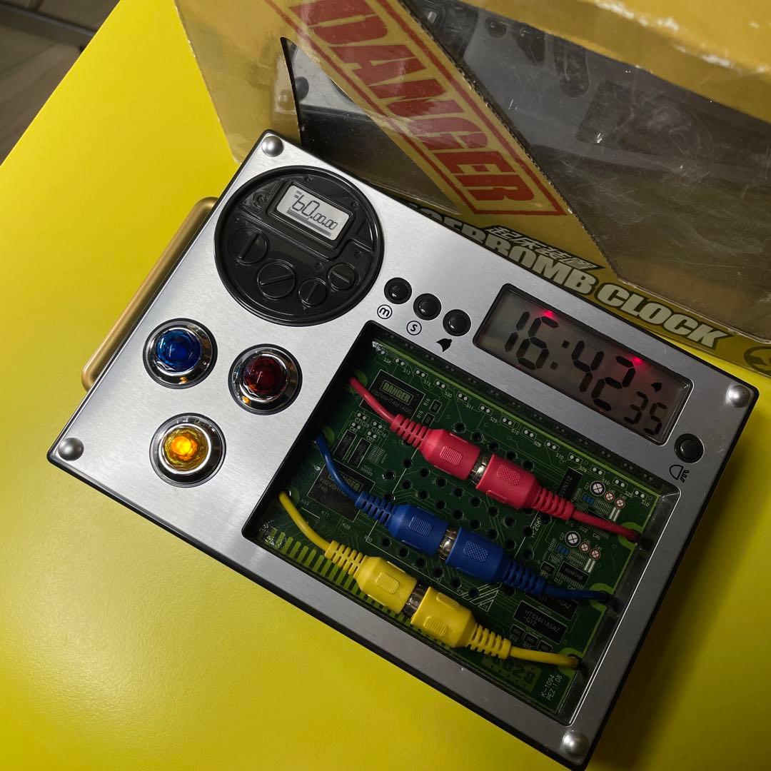 起床装置 DANGER BOMB CLOCK 置時計