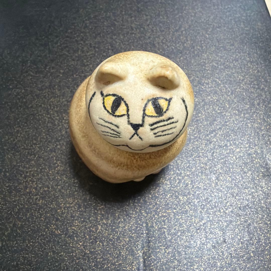 リサラーソン　猫　置物 MIA ミア