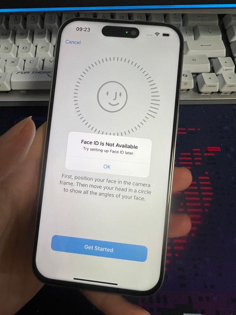 極美品iPhone15 Pro 512GB/US/92%/SIMフリ