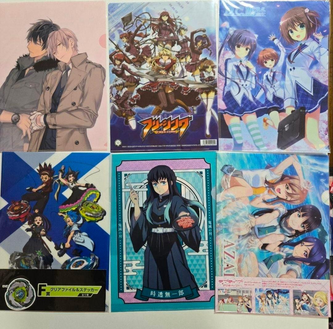 アニメグッズ キャラクターグッズ クリアファイル まとめ売り 260枚以上
