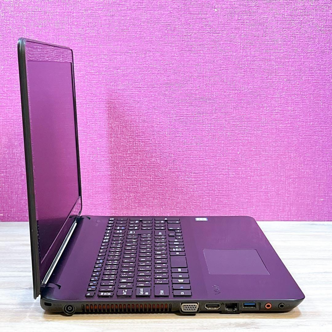 VAIO✨Win11✨6世代Corei5✨カメラ✨SSHD✨設定済ノートパソコン