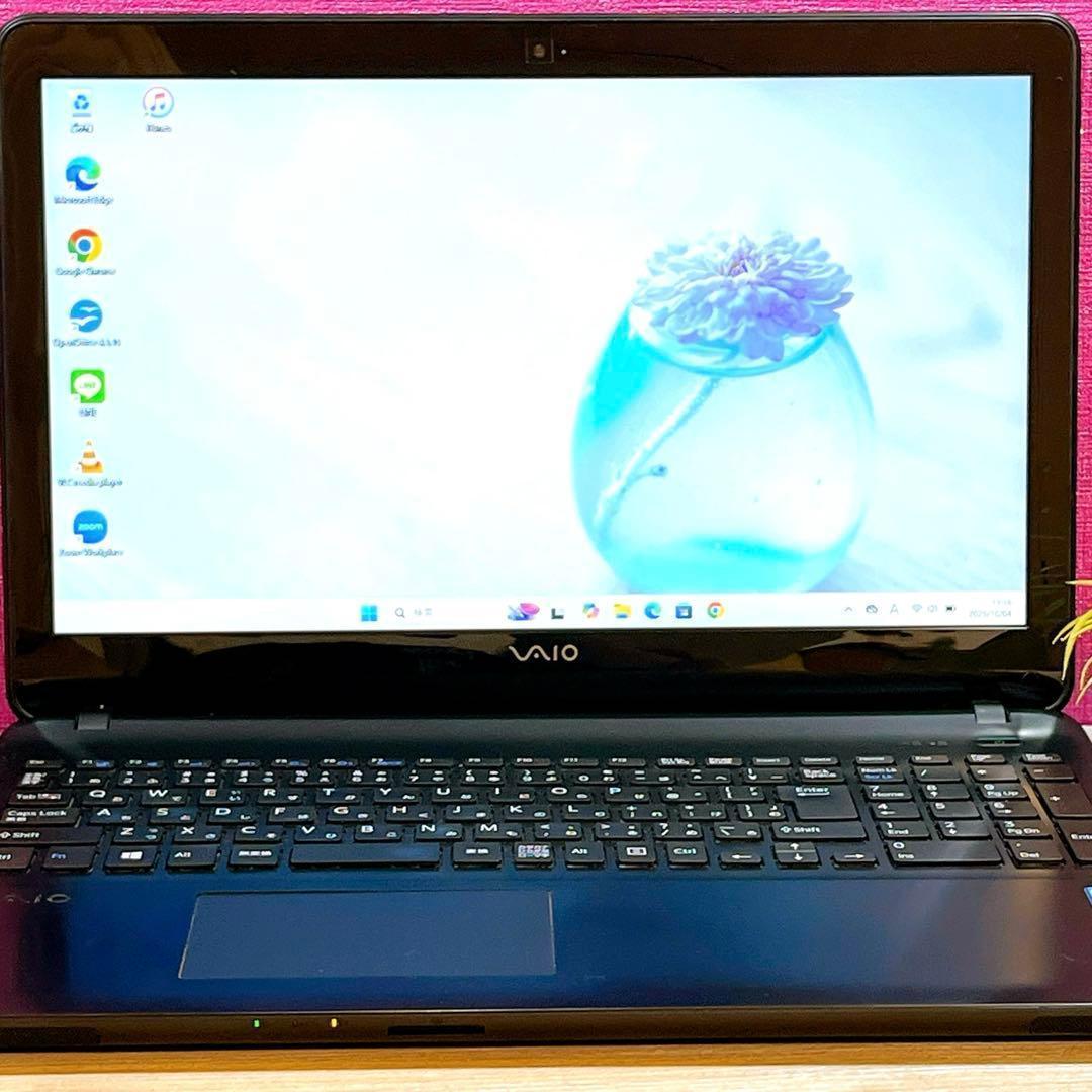 VAIO✨Win11✨6世代Corei5✨カメラ✨SSHD✨設定済ノートパソコン