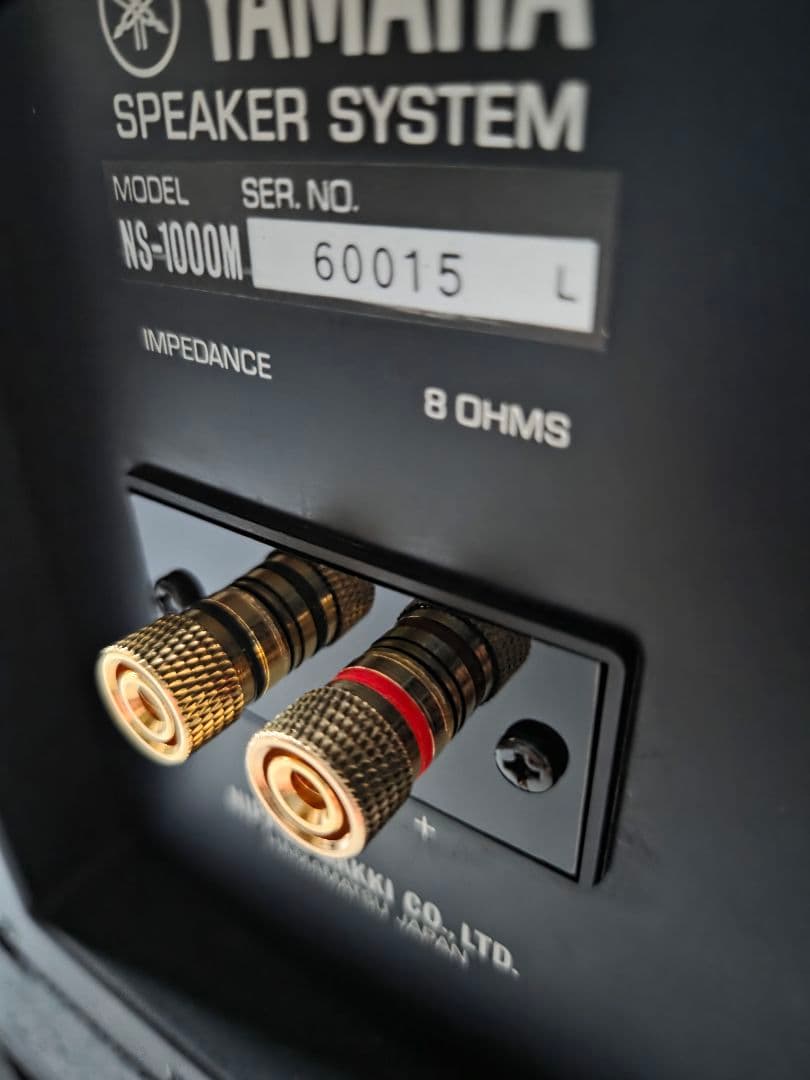 極美品　ケーブルチューニング　YAMAHA　NS-1000M