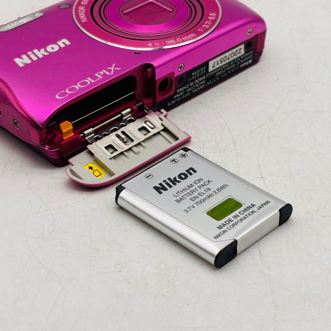 【動作確認済み】NIKON COOLPIX S3700