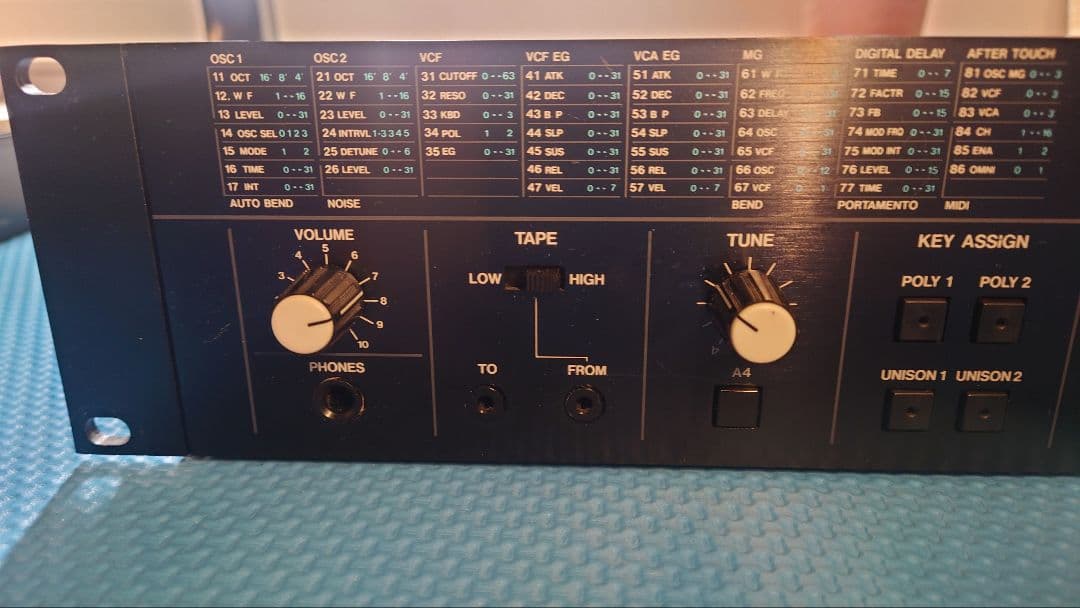 korg EX8000 ヴィンテージシンセ