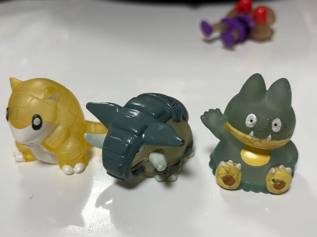 【レア】　ポケモン　指人形　クリア　まとめ売り