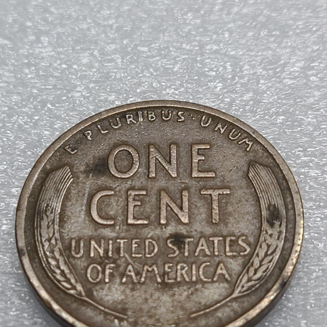 4333. 極美品 1915年 D アメリカ リンカーン 麦 1セント