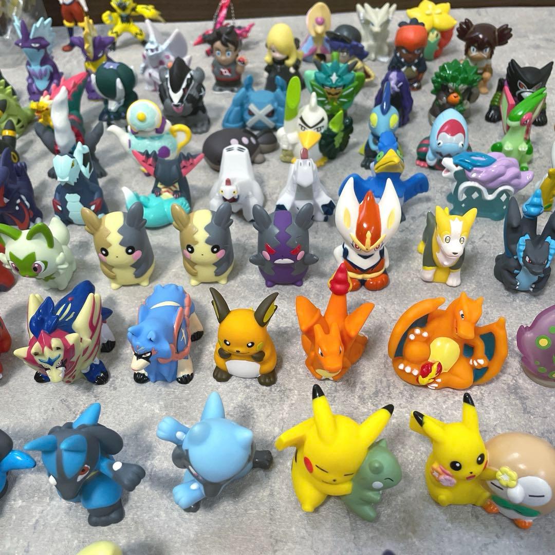 ポケモンキッズ キョダイマックス モンコレ マスコット ソフビ 指人形