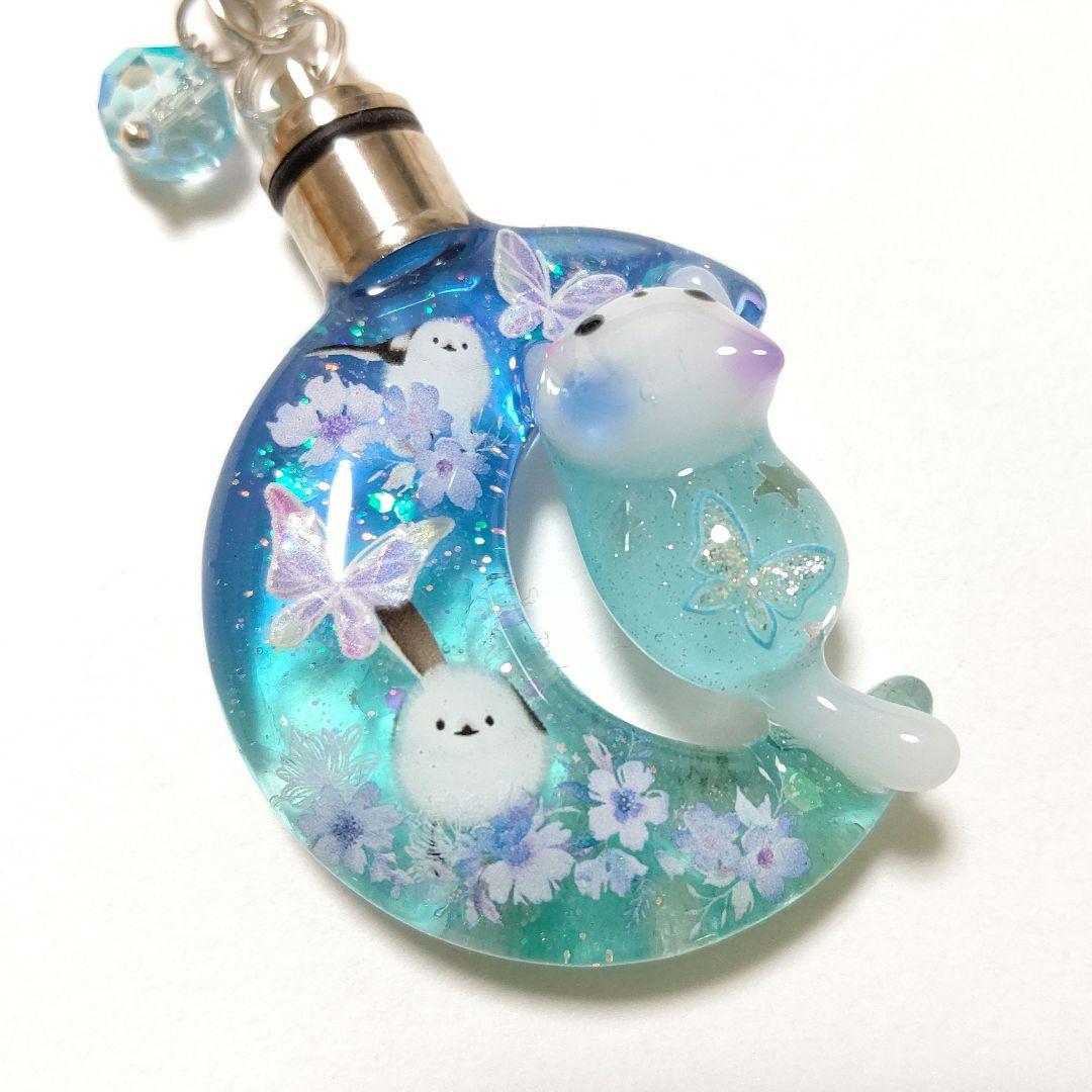 専用商品K-10046 ライトチャーム(シマエナガ お花 蝶々)