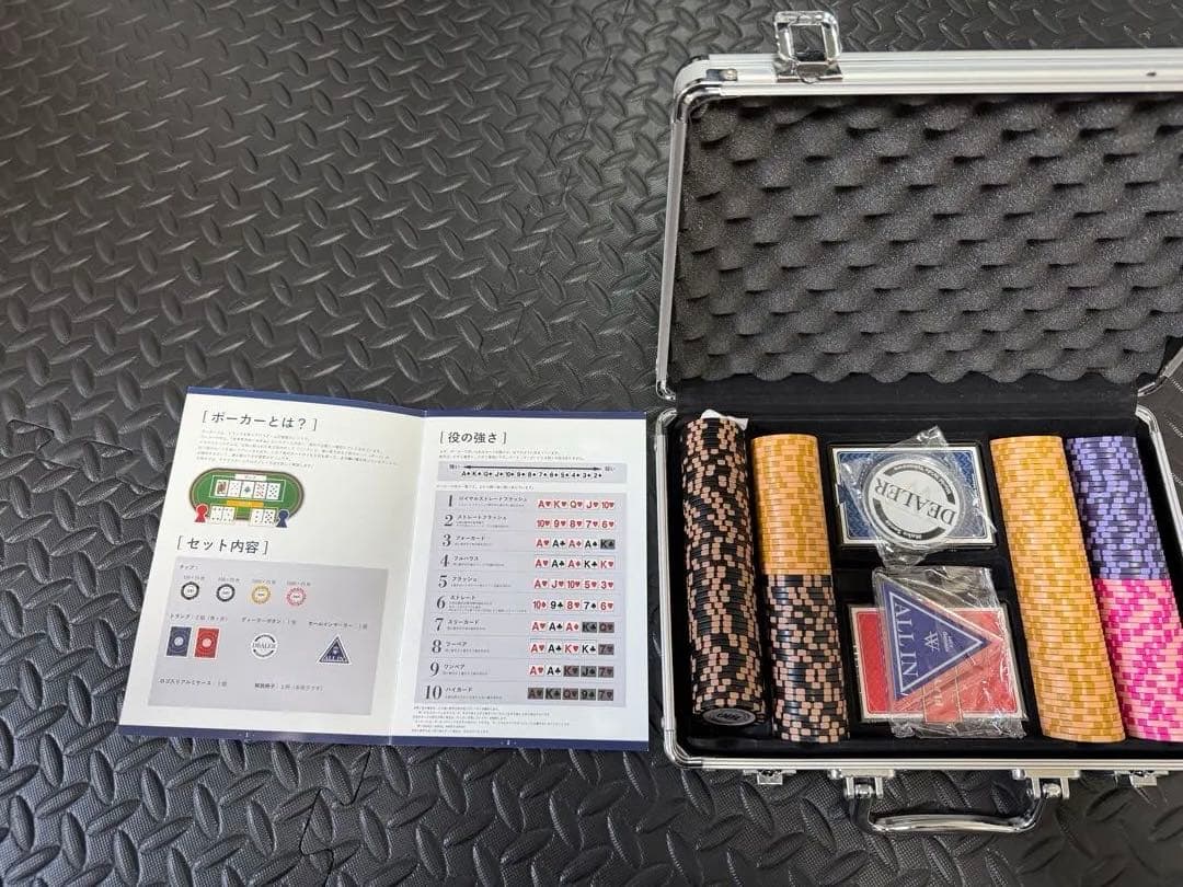 ワールドワイドヨコサワ　ポーカーチップセット　完品