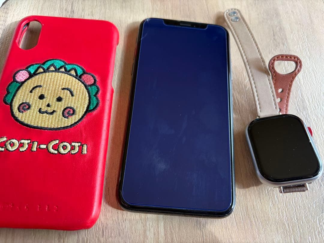 Apple iPhone X Coji-Cojiケース➕スマートウォッチSet