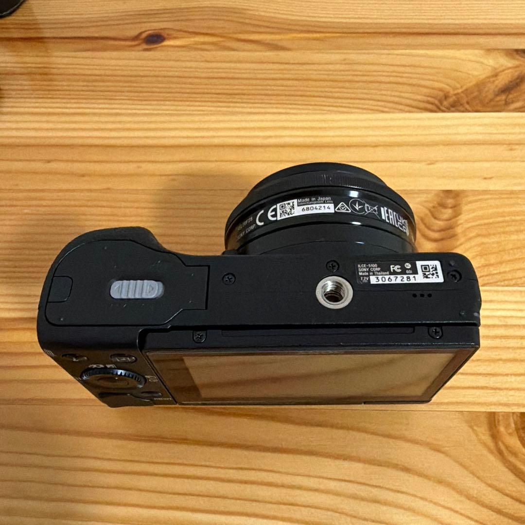 【美品】SONY α5100 20mmf2.8 レンズセット